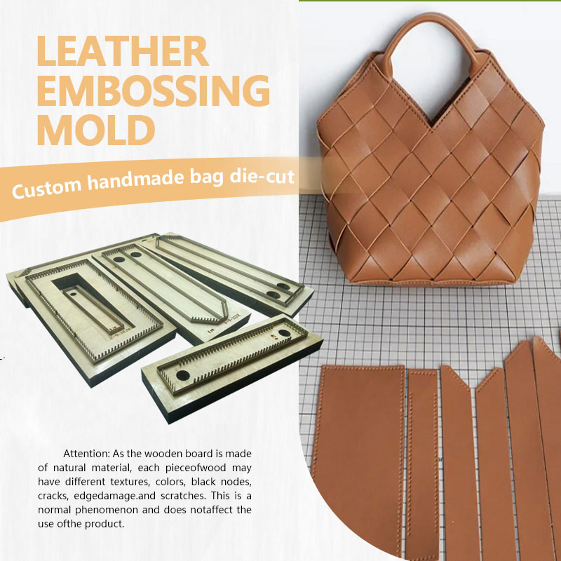 Leatherwork Machine - 高炭素鋼製、耐摩耗性に優れた革用ダイス。手動プレス機で使用でき、革製品の裁断に幅広く対応。