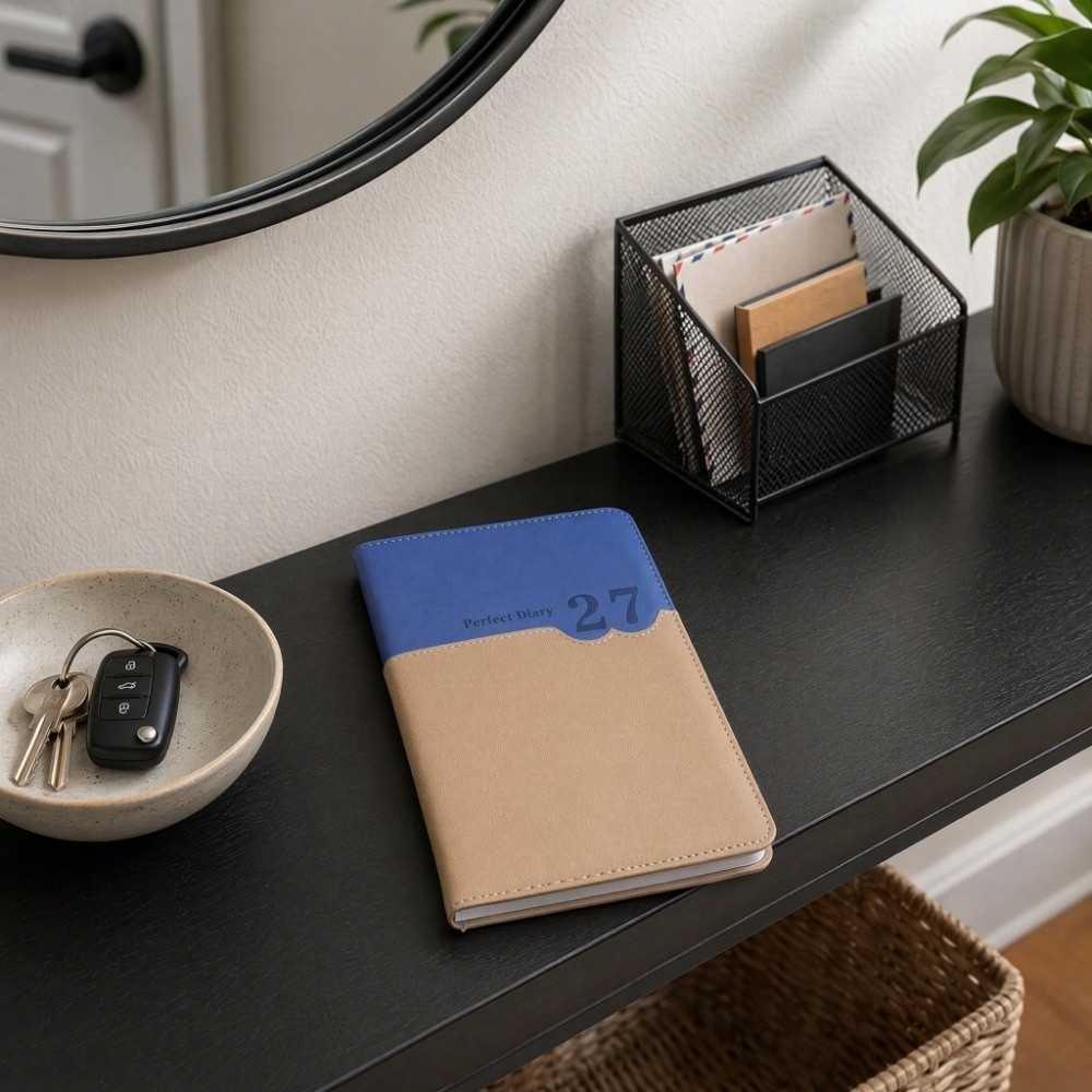 オフィスワークプランナー 2027 スケジュールプランナー  - Leather Work Diary Covers のレビューと価格