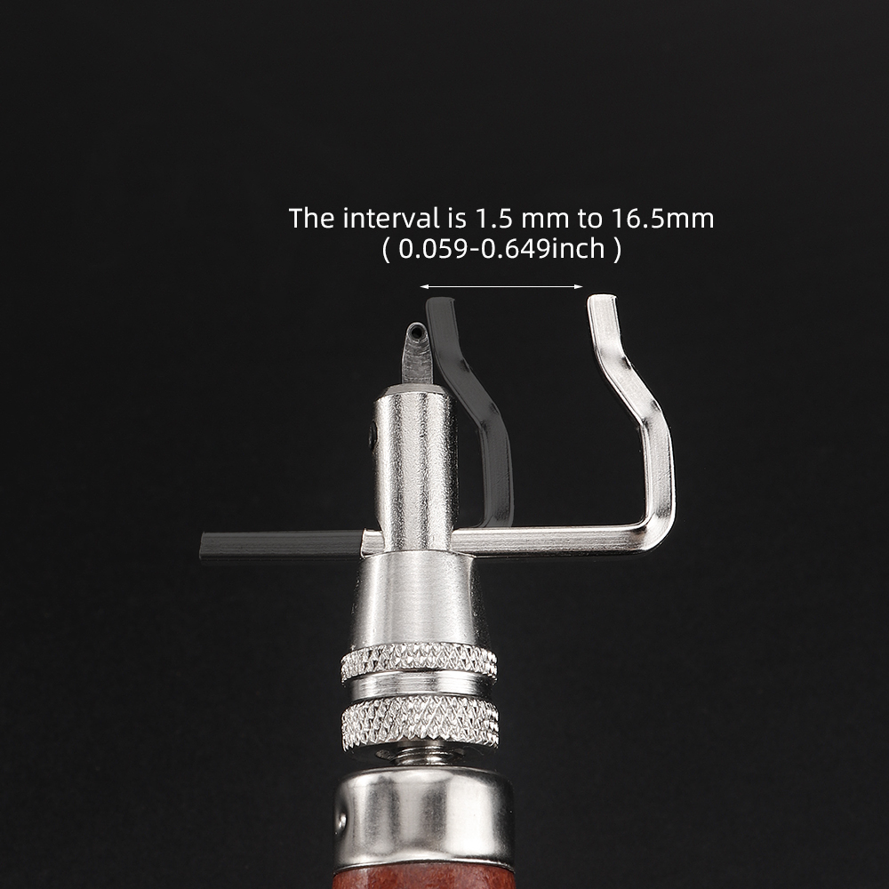 1セット：調整可能な革縫い用溝切り工具と折り目付け工具、面取 - Groover Stitching Tool のレビューと価格