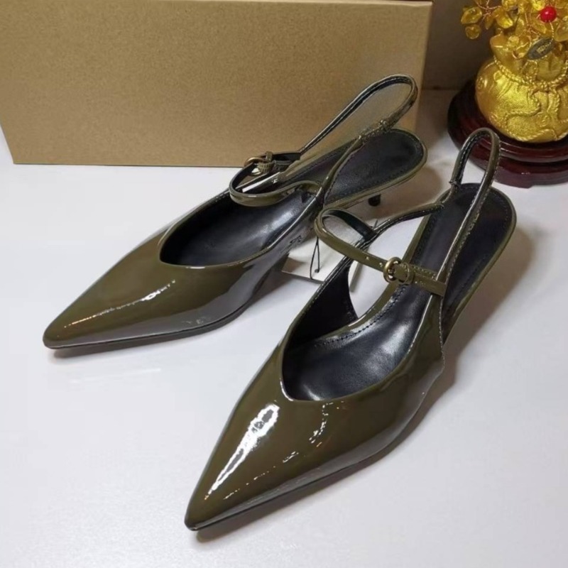 パテントレザー エレガント オフィスワーク レディース パン - Leatherwork Designs のレビューと価格