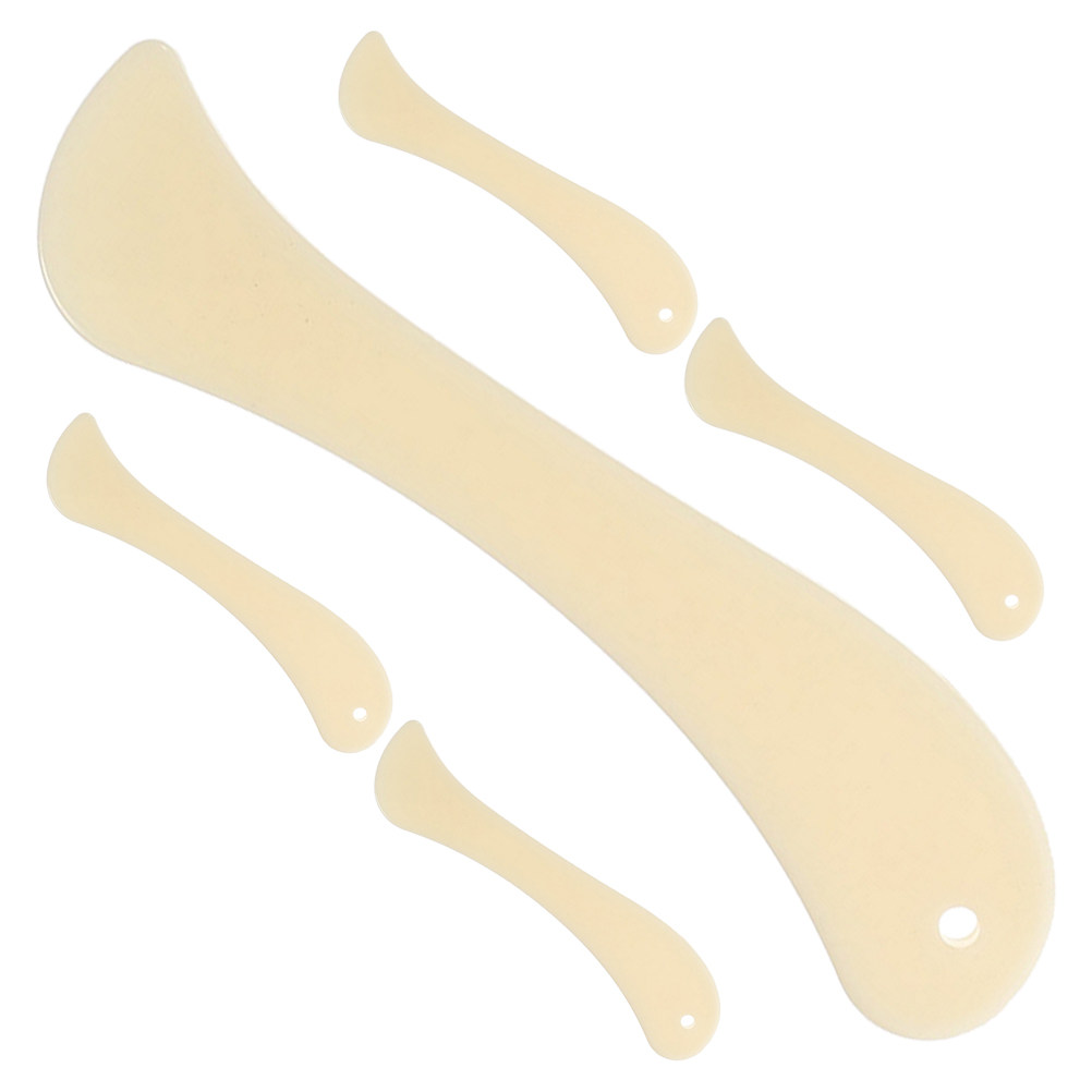 5個入り プラスチック製骨型折り曲げツール、紙製品の折り曲げ - Bone Folder Tool のレビューと価格